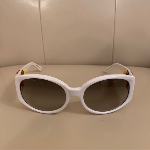 Salvatore Ferragamo Floral Designer Sunglasses - Picture 1 of 4